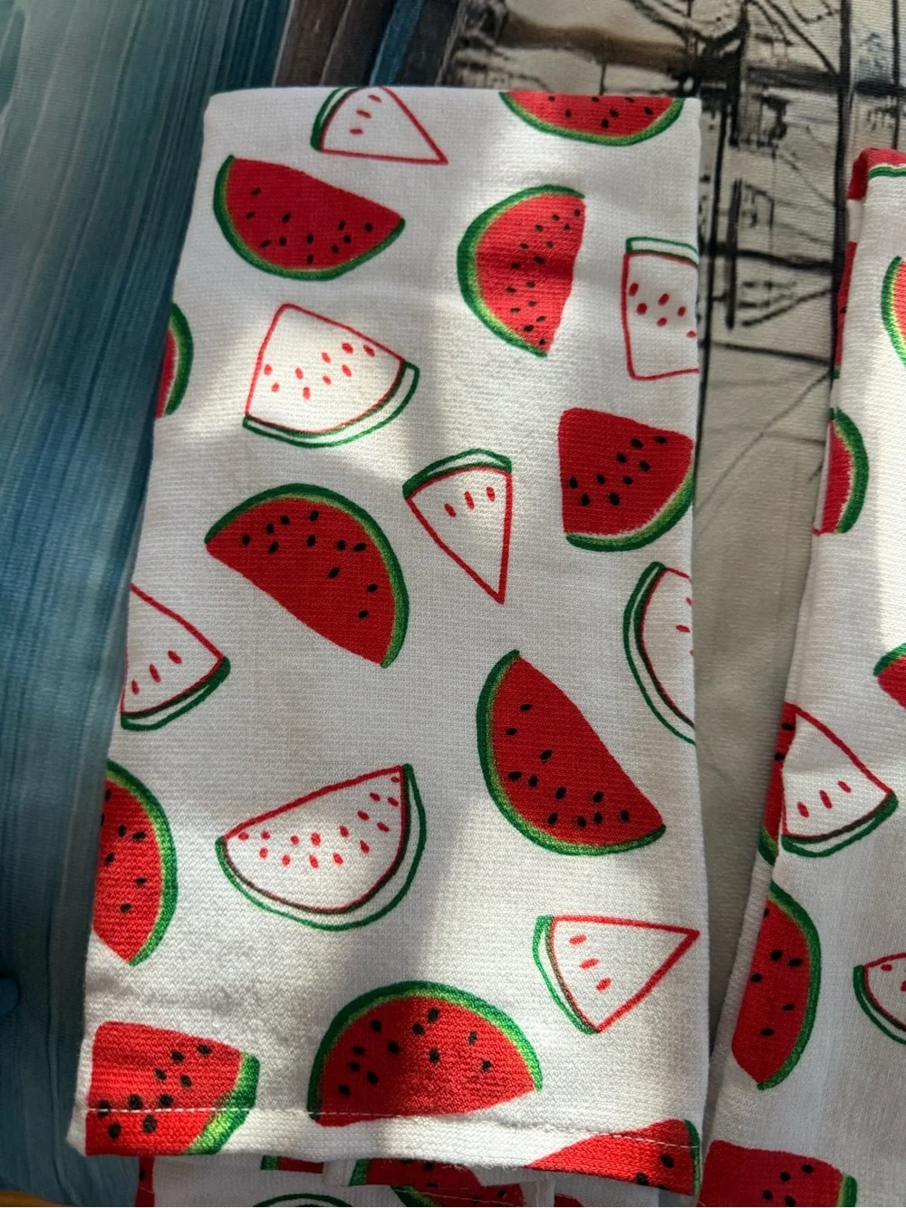 New Set of 4 Summer Hand Towels